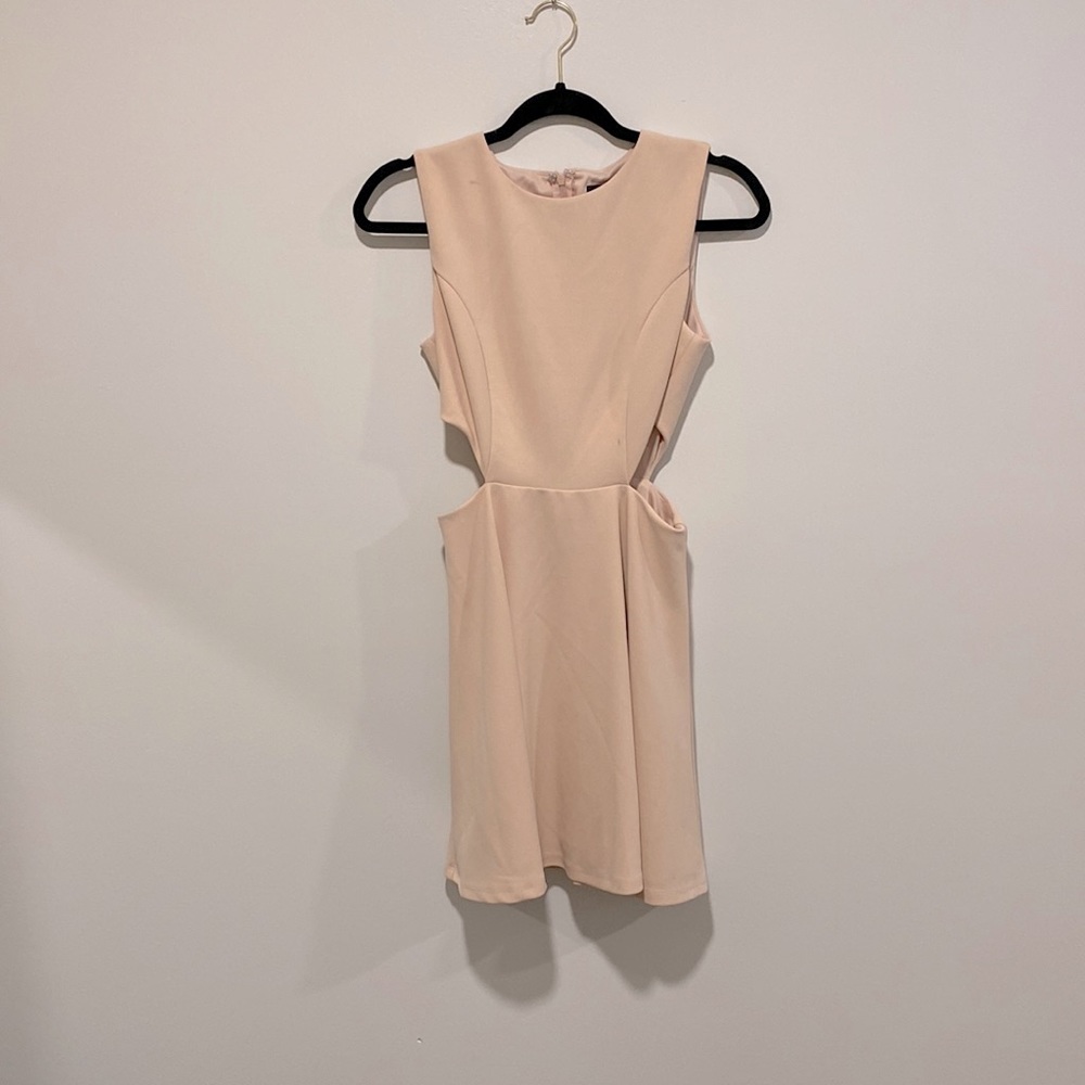 Lulus mini dress with cutouts